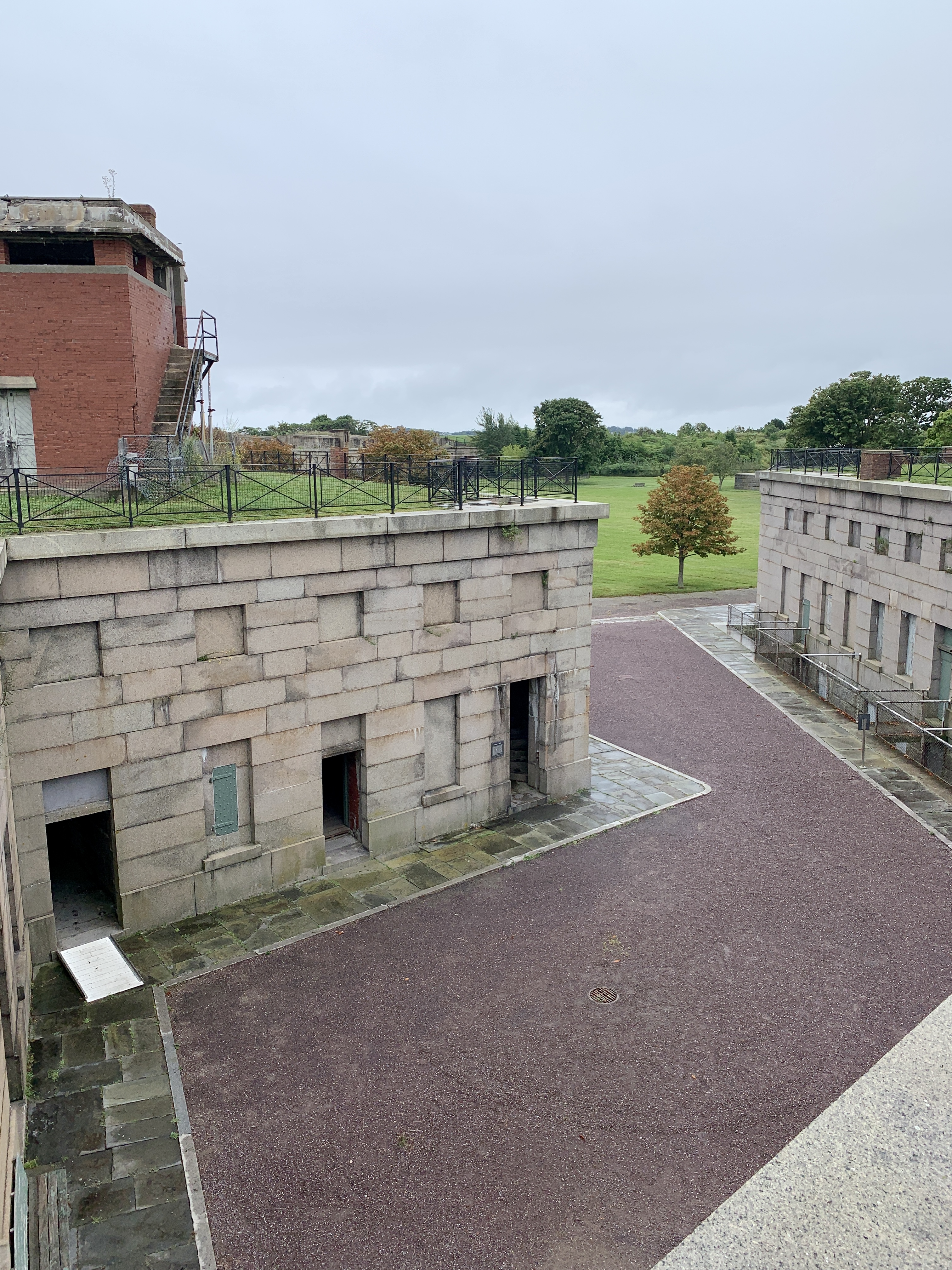 View of Fort Warren on Georges Island