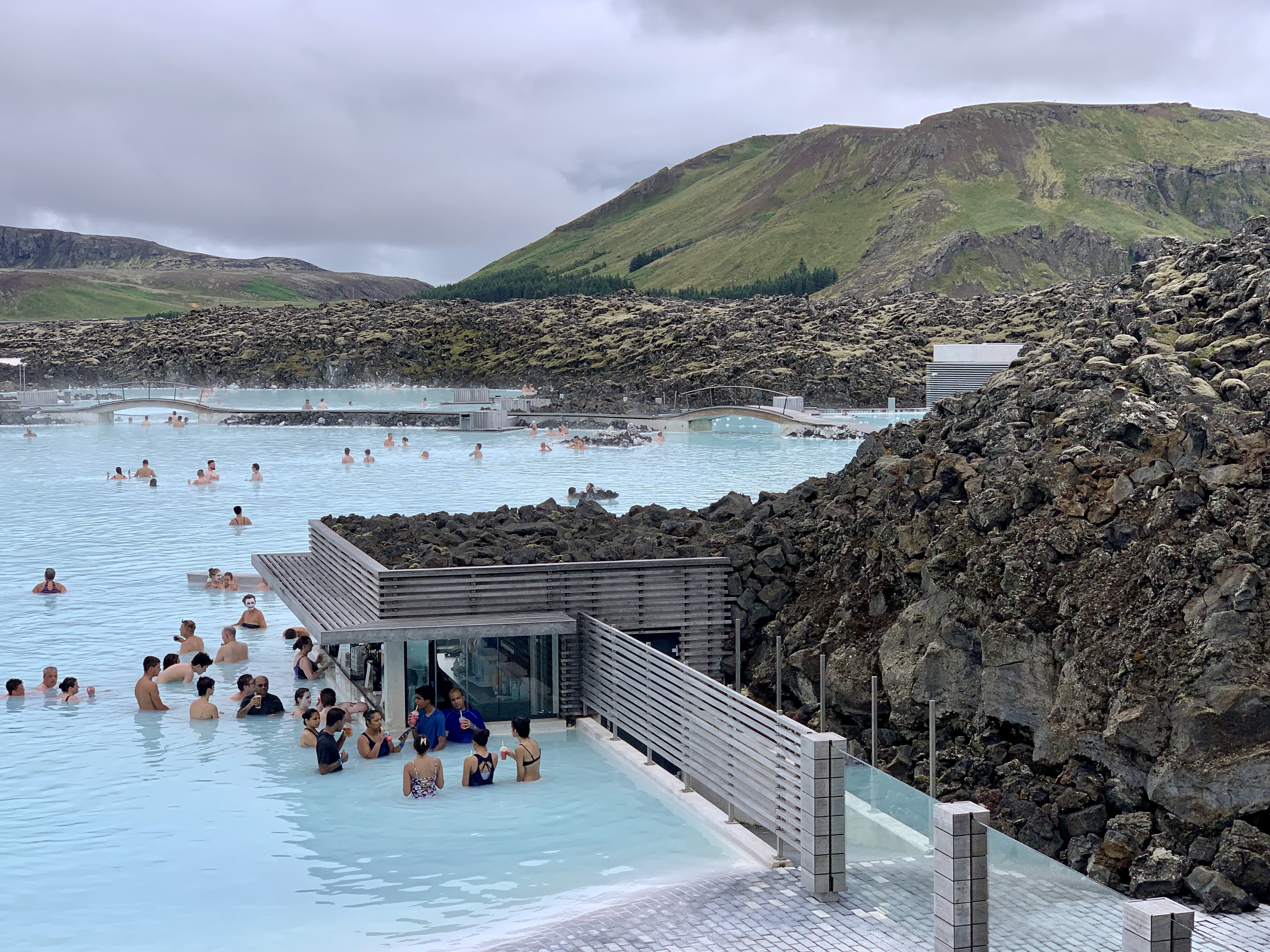 View of Swim up Bar at the Blue Lagoon